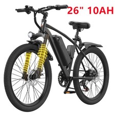 10Ah Battery 26 Inch Adult Electric Mountain Ebike Urban Daily Commuter Bicycle