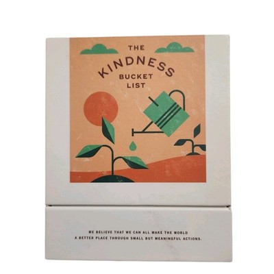 The Kindness Bucket List 52 Scratch-Off Random Acts of Kindness Cards Box
