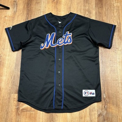 Mlb Black Mike Piazza Jersey MLB Mike Piazza #31 New York Mets