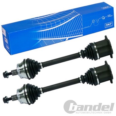 2x SKF ANTRIEBSWELLE VORNE für AUDI A4 B7 SEAT EXEO MULTITRONIC CVT-AUTOMATIK