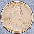 1917-S Lincoln Cent ~ XF/AU Condition - Better Date!!