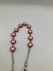 Red Heart Beaded Christian Catholic Single Decade Pocket Rosary — photo 2