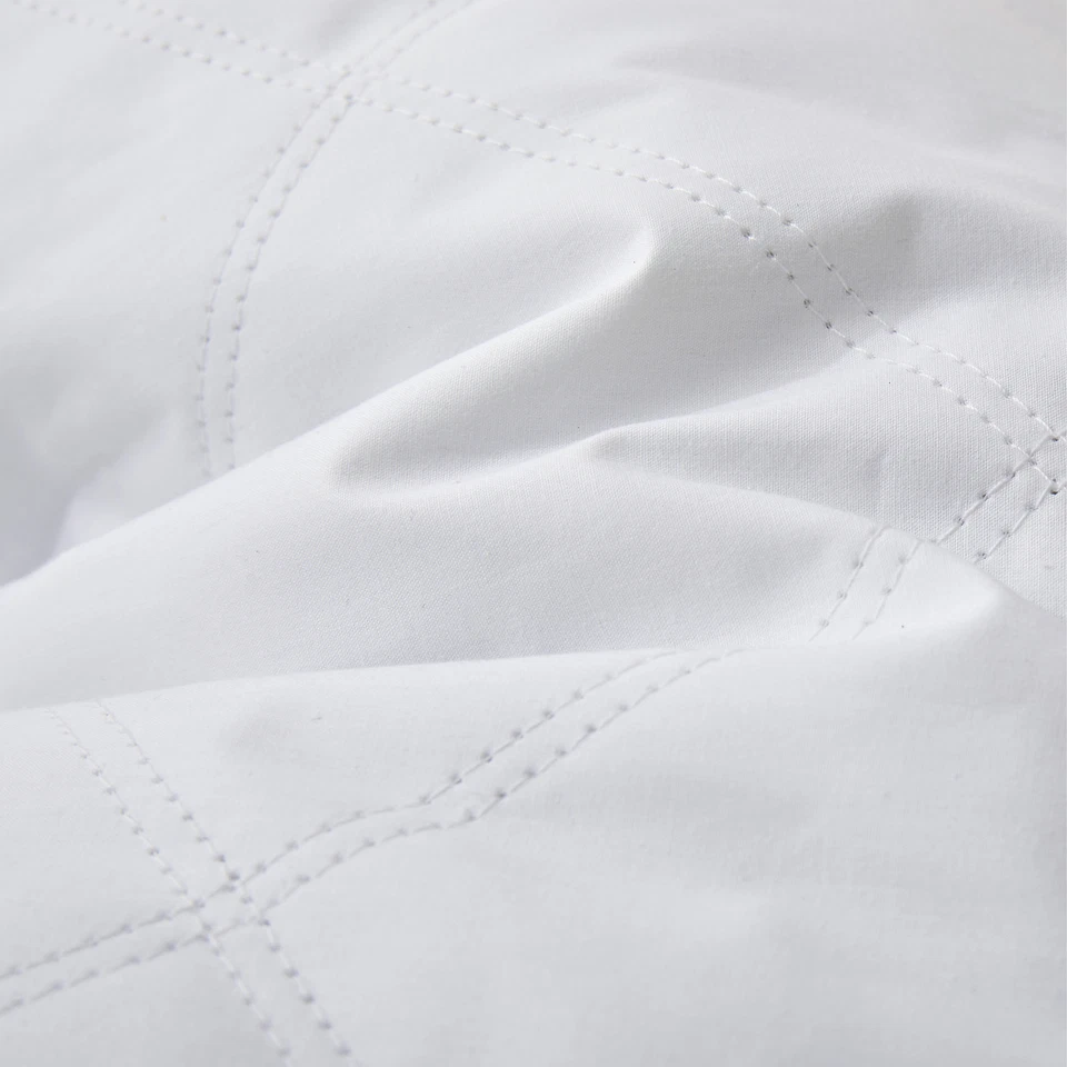 Almohadas para cama de plumas con refuerzo tamaño king o queen, almohadas cómodas de más soporte Foto 4 de 4