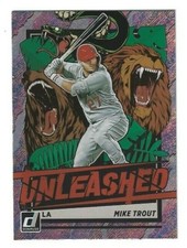 2021 Donruss Unleashed Rapture Mike Trout