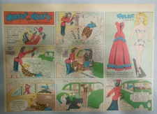 Tillie The Toiler Paper Doll by Russ Westover 1/11/1948 Size: 11 x 15 inches