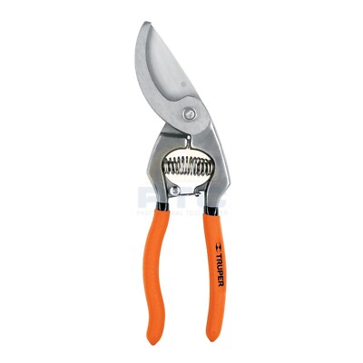 Truper T-67X Forged pruning shears 8-1/2'' step blade, angled head