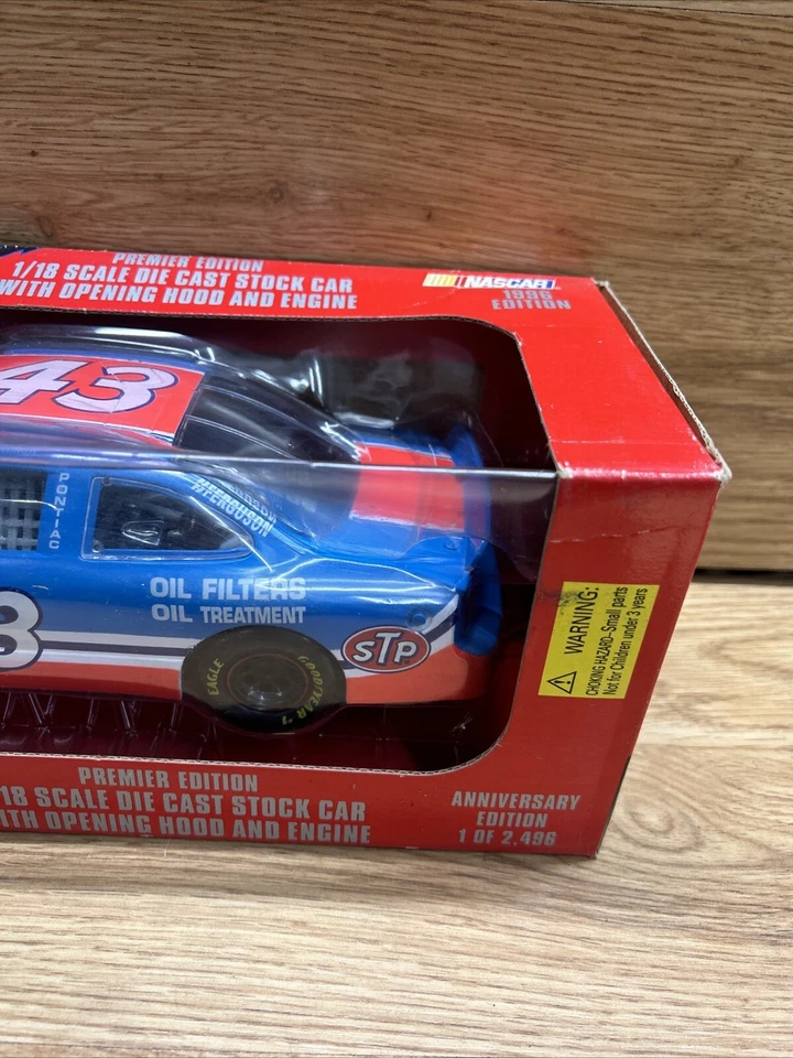 1996 Racing Champions 1:18 Scale #43 Premier Anniversary Edition Stock Car - Image 2 of 4