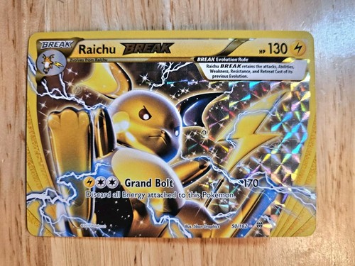 Raichu BREAK 50/162 BREAKthrough NM Ultra Rare Pokemon Card