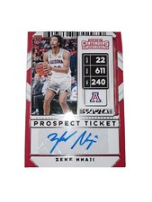 2020 Panini Contenders Draft Picks Autograph #84 ZEKE NNAJI Arizona