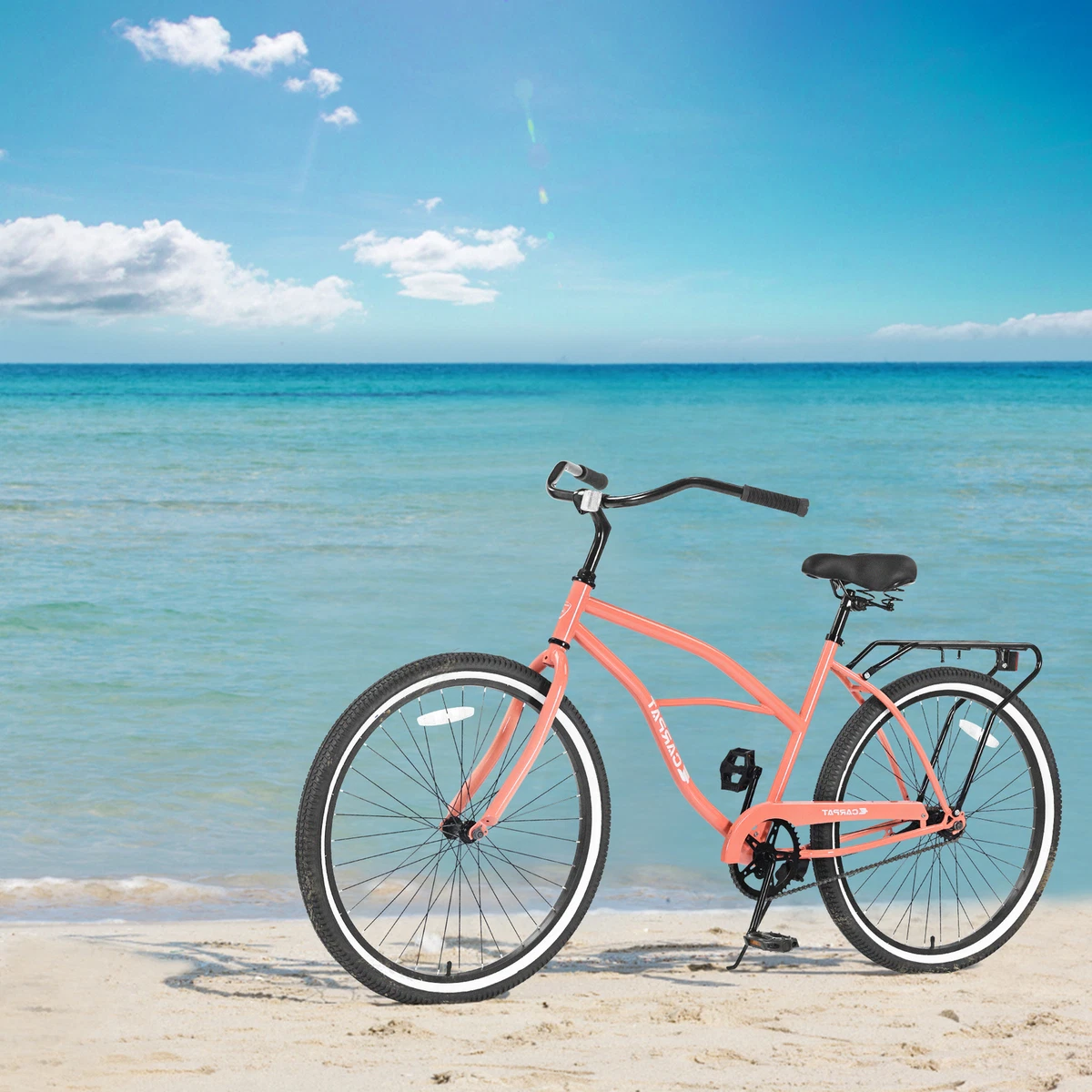 Single Speed 26 Beach Cruiser Bike Shimano Twist Shifter for Men