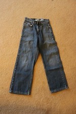 Levi's 569 Boy  s Strauss  Co Jeans Loose Straight Denim Blue Size 10 Slim 23x25