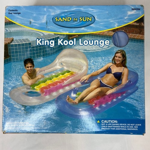 intex inflatable king kool pool lounge