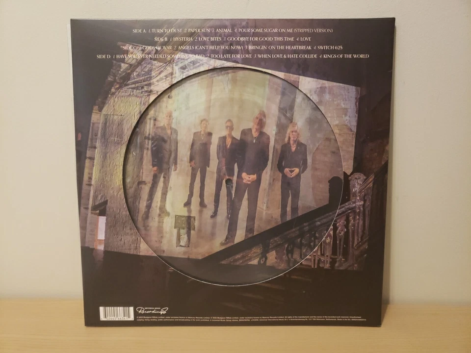 Def Leppard Drastic Symphonies Picture Disc 2LP With Signed/Autographed COA - Image 4 of 4