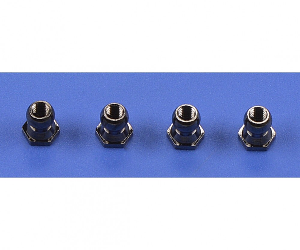 Tamiya 309804206 - 5mm Ball Head Nut (4) - New