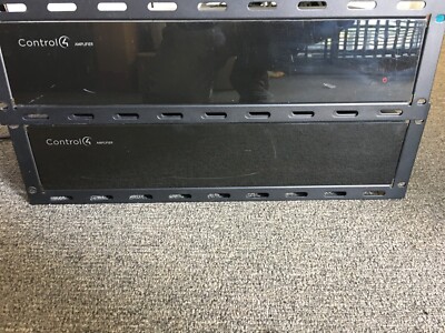 Lot of 2 Control4 C4-AMP108 With Rack Mount-not fully tested