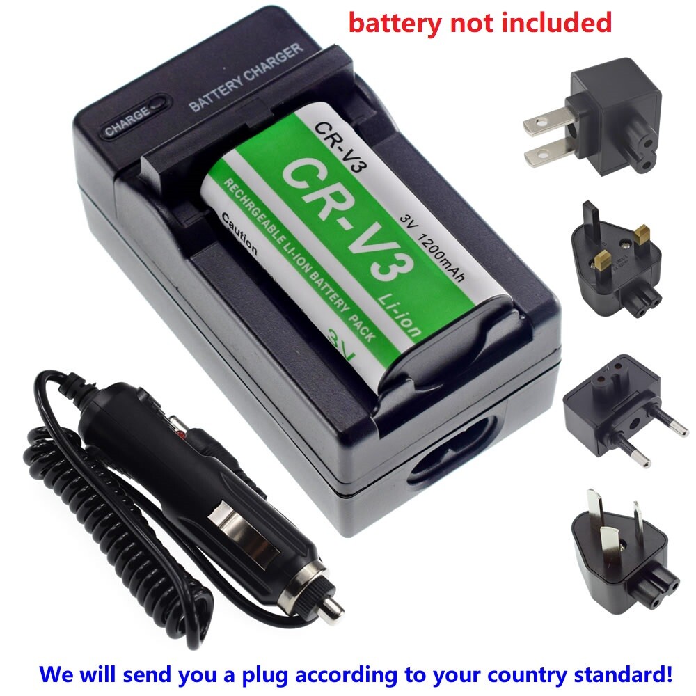 Battery charger for CR-V3 CRV3 Kodak EasyShare 310 330 340