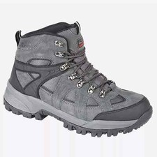 Hi-Tec Ravus Vent Lite Mid Waterproof Walking Shoes Charcoal/Cool Grey/Dark