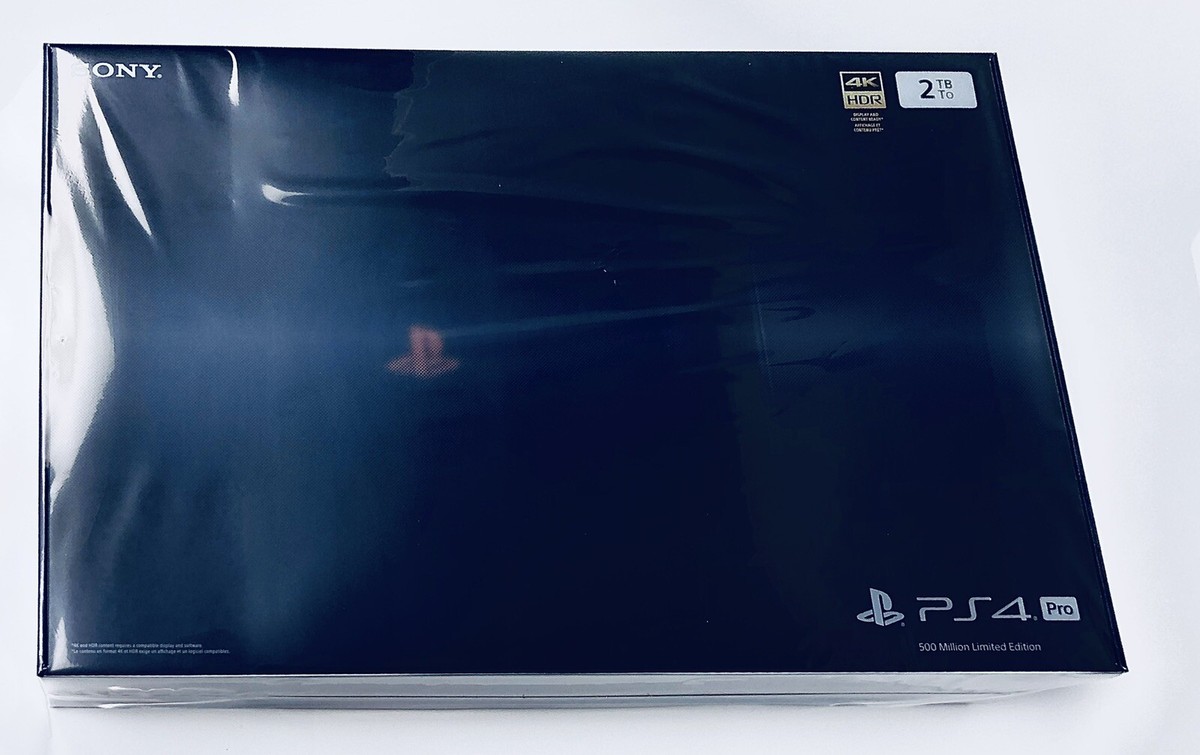 PlayStation 4 PS4 Pro 2TB 500 Million Limited Edition PlayStation 4 PS4 Pro 2TB 500 Million Limited Edition