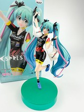 Hatsune Miku Figure Racing Miku 2019 Team Ukyo Espresto Banpresto 21cm Vocaloid