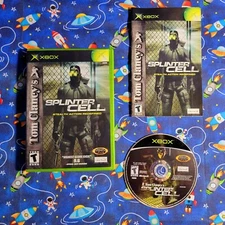 Tom Clancy's Splinter Cell Xbox + Reg Card - Complete CIB