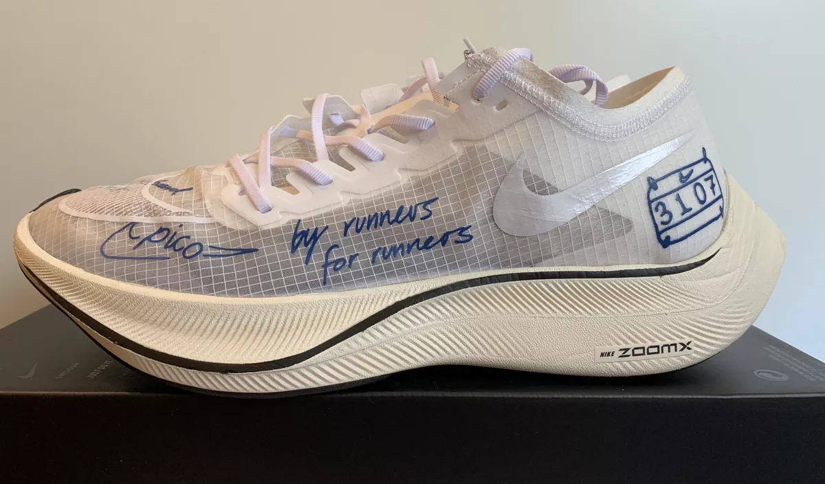 Nike Zoomx Vaporfly Next% Blue Ribbon Sports White Royal CU4844 100 Size 15