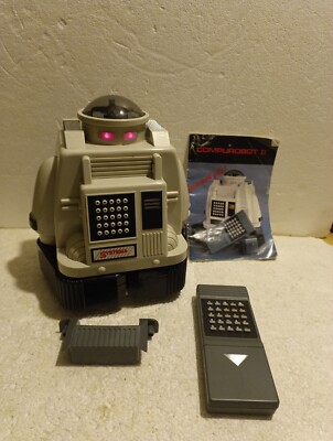 CR200 Systema Compurobot II Infrarot Fernbedienung Programmierroboter. funktionstüchtig 