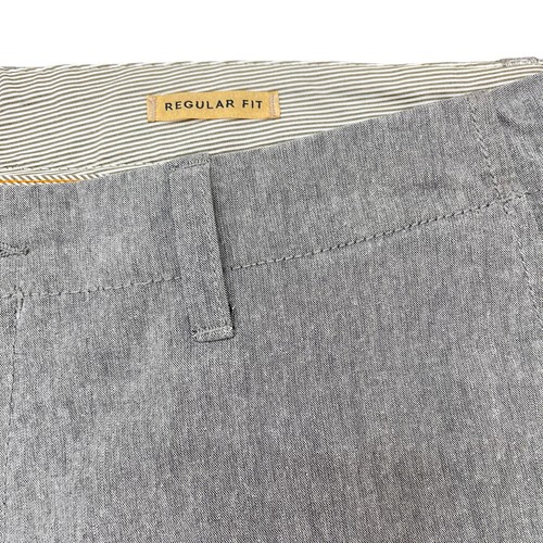 Hugo Boss Orange Label Regular Fit Germany Grey Heather Casual Pant Mens 38 x 31 - Picture 6 of 7