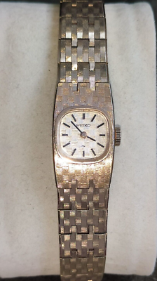 Orologio donna vintage Seiko 11-3390 placcato anni 70