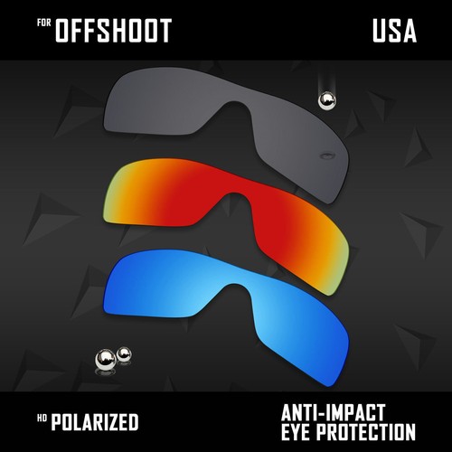 Anti Scratch Polarized Replacement Lenses for-Oakley Offshoot OO9190 Options - Picture 33 of 37