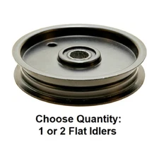 Flat Idler Mower Hydro Pump Pulley fits Hustler 786848 FasTrak Super Mini Z