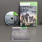 Halo Reach Xbox 360 Game CIB Complete