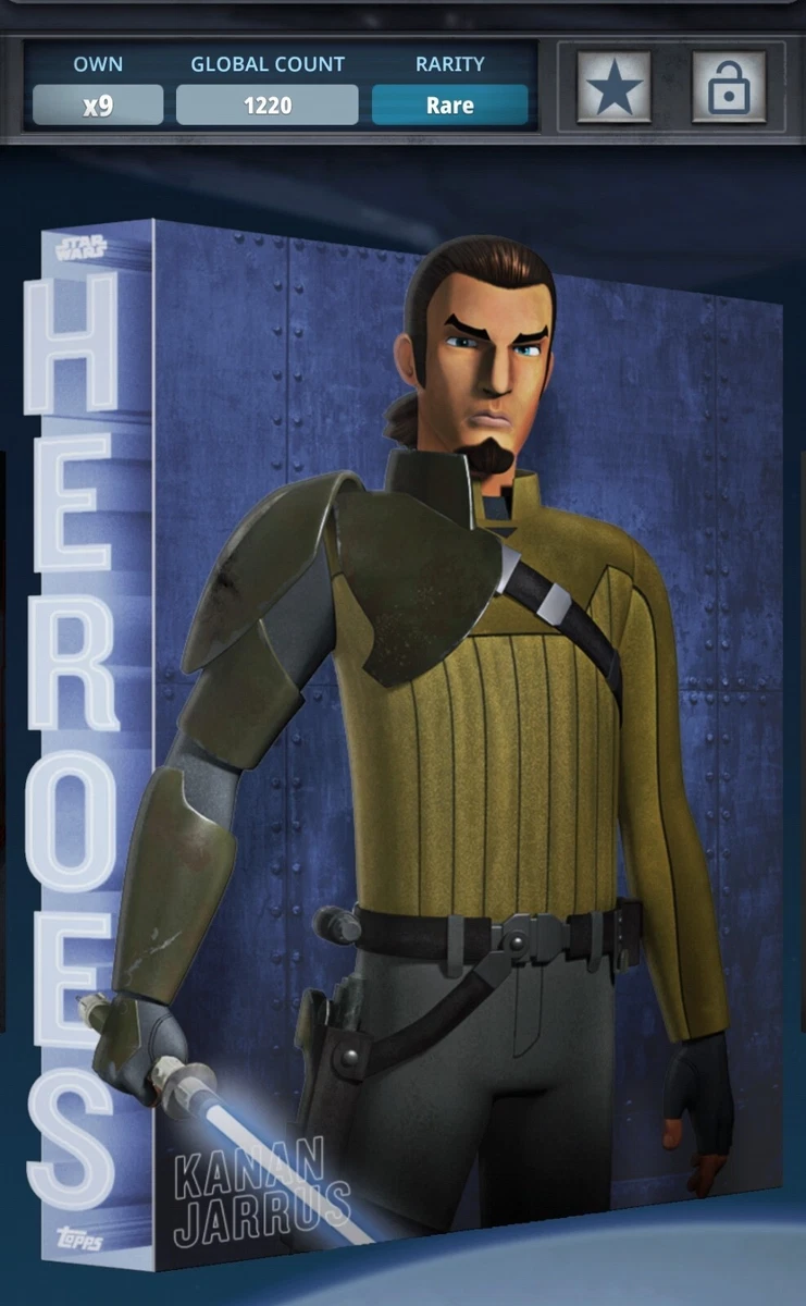 Kanan Jarrus (E) Card - Star Wars Trading Card Game
