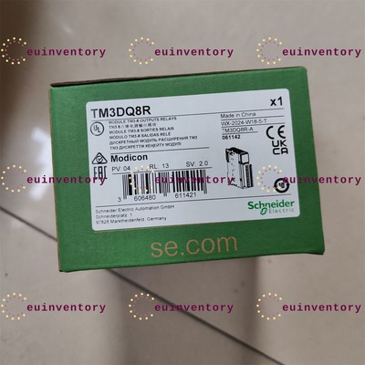 100% Test 1pcs New in Box Schneider TM3DQ8R Plc Module