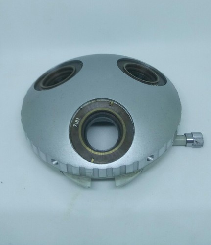 Objektivrevolver M19 Einzelzentrierung Amplival Epival Carl Zeiss Jena