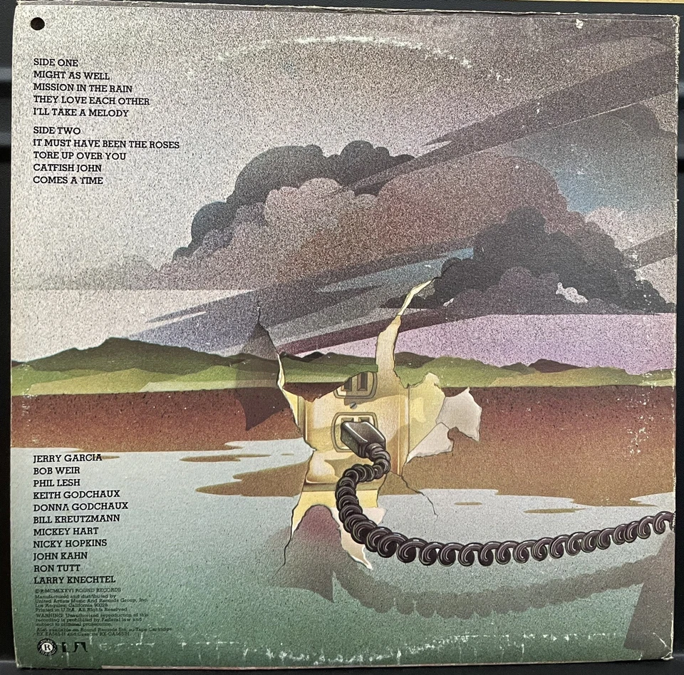 WoW! NM🔥JERRY GARCIA REFLECTIONS LP⭐️’76 US 1st Press Grateful Dead w insert - Image 4 of 4