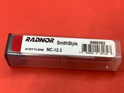New Radnor SmithStyle Acetylene Cutting Tip MC-12-3 64003182