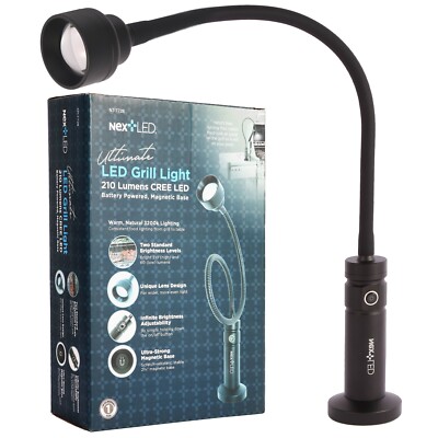 (New) NextLED BBQ Grill Light, 24 Inch Flexible Neck with a Strong Magnetic Base