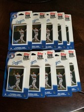 2010 L A Dodgers Topps MLB Factory Baseball Cards Team Set - 17 Cards LOT X10