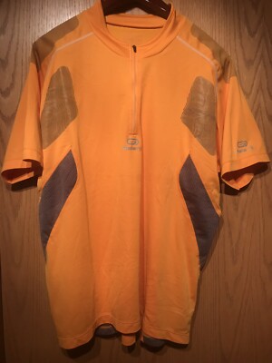 KALENJI DECATHLON EQUAREA Mens Dual Rear H2O Pocket Side Vent Performance Top XL