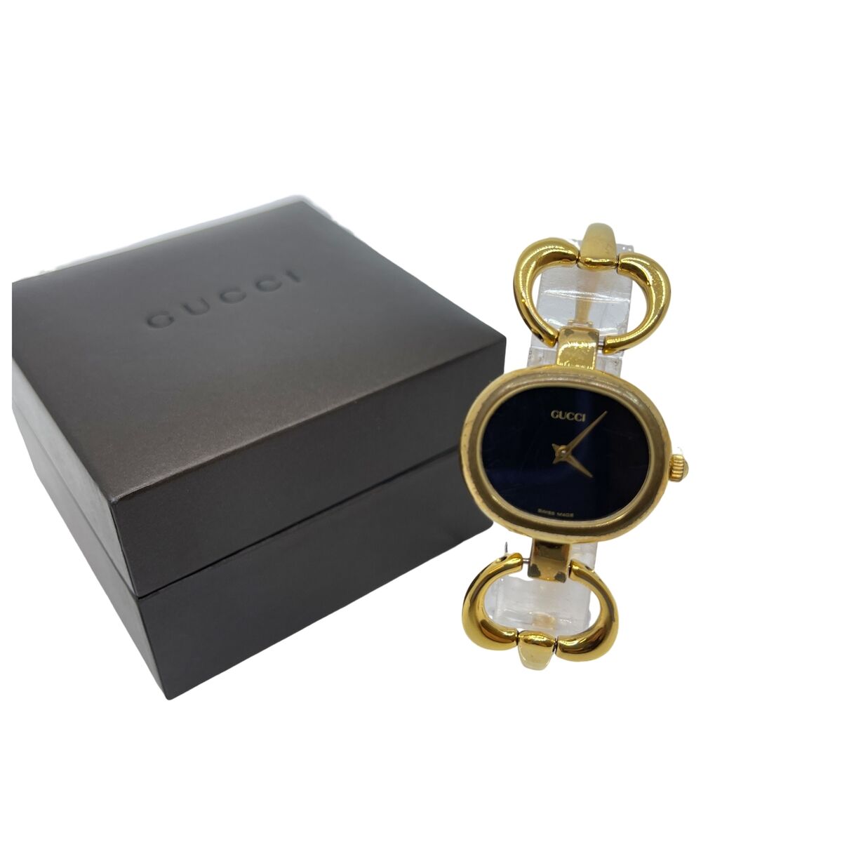 Authentic GUCCI Horsebit 1600 Wrist Watch Gold #36635024 | eBay Authentic GUCCI Horsebit 1600 Wrist Watch Gold #36635024 | eBay