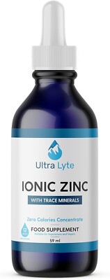 Ultra Lyte ionisches Zink mit Spurenelementen 59 ML GENTECHNIKFREIES Immunsystem Unterstützung