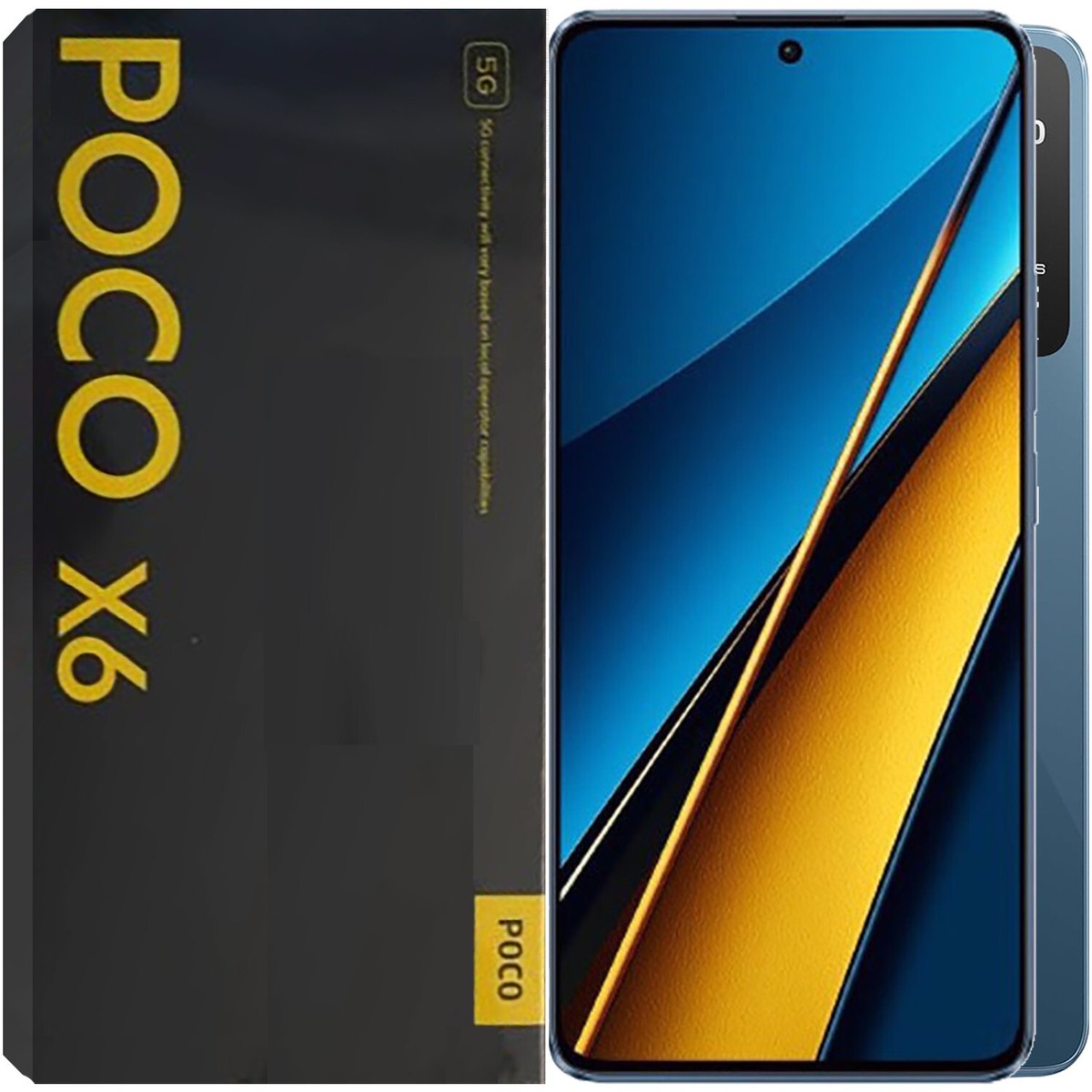 Xiaomi Poco X6 5G Blue 512GB + 12GB Dual-SIM Factory Unlocked 