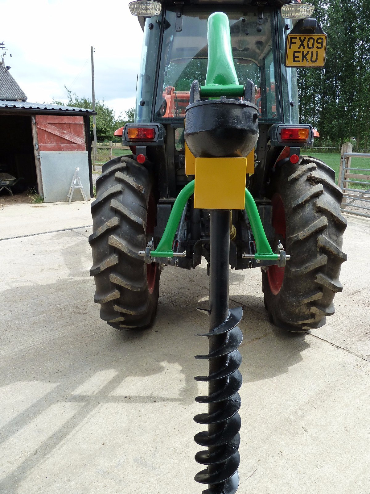 Tractor Mounted Post Hole Borer, 6" Inch, Auger,Drill £825 inc VAT and Delivery eBay