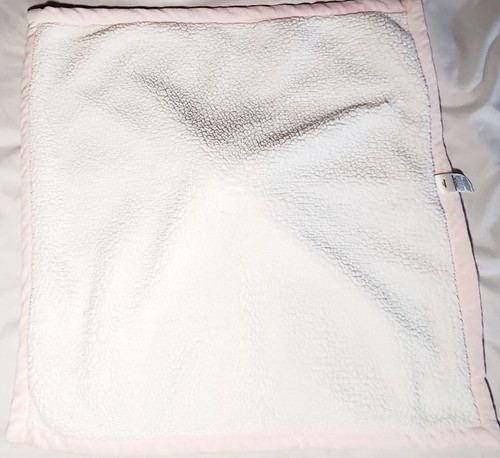 23x23 Modern Moments by Gerber Bunny Rabbit Plush Lovey Pink Coral Polka Dot Big - Picture 7 of 14