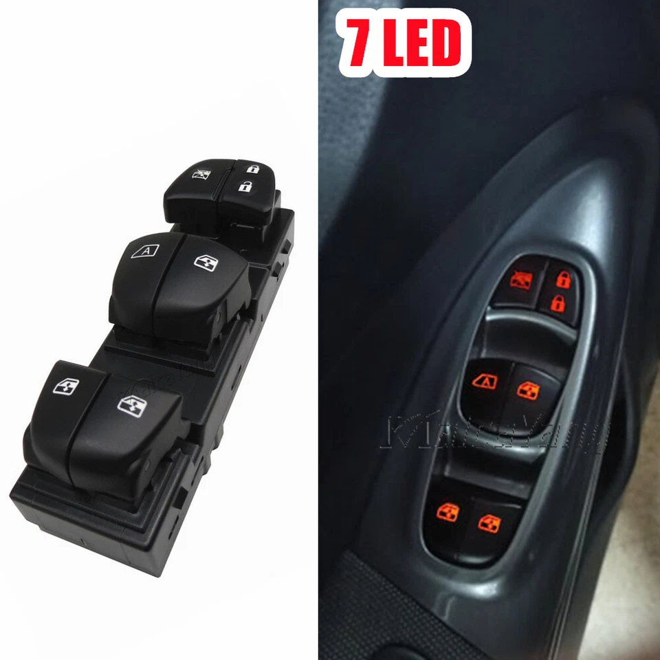 Driver Side Power Window Lifter Switch Fit For Nissan Tiida 2011 2012-2019 2020 - image 2 of 2