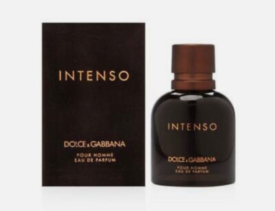 Dolce & Gabbana Intenso men s eau de parfum new in box 1.7oz. 