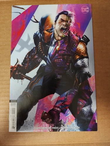 Deathstroke #38 Francesco Mattina Cover (DC Comics February 2019)