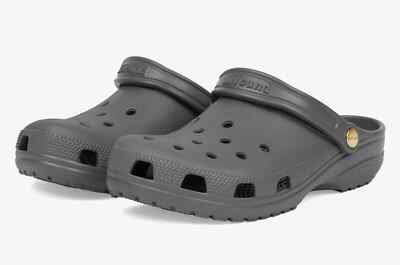 Size 8 Men's JJJJound x Crocs Classic Clogs Slate Grey 208697-0DA New in Box