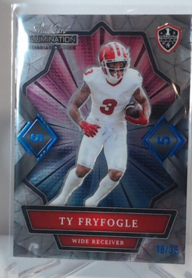 2021 WILD CARD ALUMINATION TY FRYFOGLE ROOKIE #84 /35 INDIANA  PD
