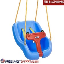 2-in-1 Baby Toddler Swing W/ Adjustable Straps Indoor Outdoor Play Safe Fun New
